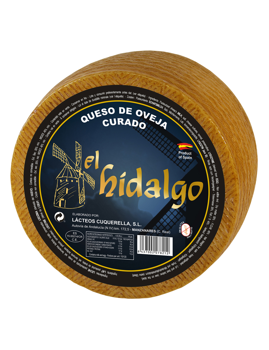 QUESO OVEJA CURADO L.CRUDA HIDALGO X.PZ