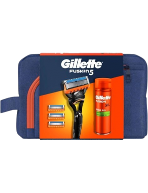 NECESER GILLETTE FUSION5+SET AFEITEADO MAQ+GEL