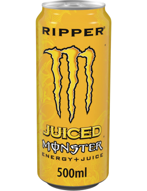 BEBIDA ENERG.MONSTER.RIPPER AMARILLO-L.500.ML.