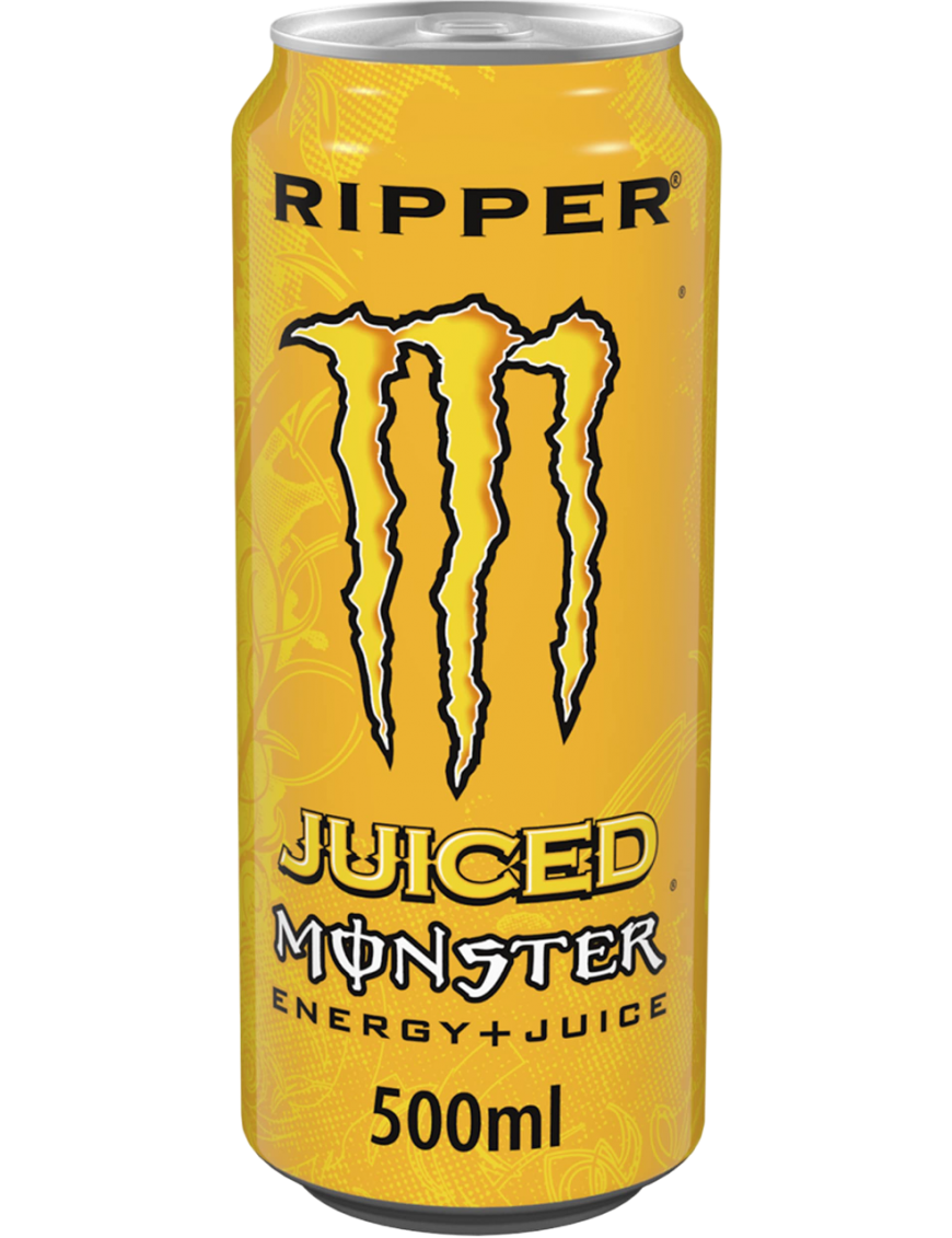 BEBIDA ENERG.MONSTER.RIPPER AMARILLO-L.500.ML.