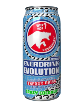 BEBIDA ENERGETICA ENERDRINK CRAZY COCONUT 500ML