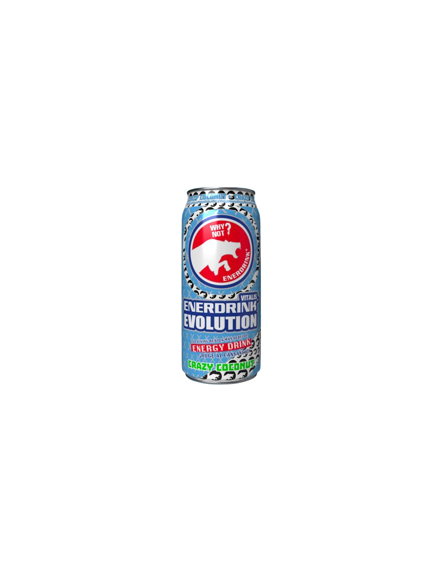 BEBIDA ENERGETICA ENERDRINK CRAZY COCONUT 500ML