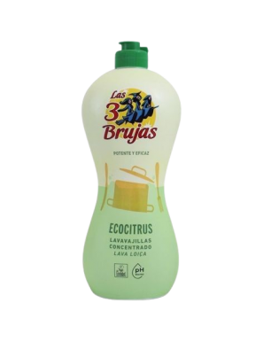 LAVAVAJILLAS LAS 3 BRUJAS ECOCITRUS BOTELLA 500 ML