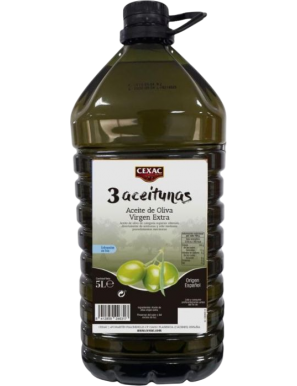 ACEITE OLIVA V/EXTRA CEXAC (3 ACEITUNA) GFA/5L