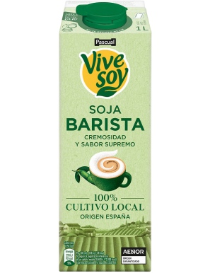 VIVESOY LECHE SOJA BARISTA BRICK/1L