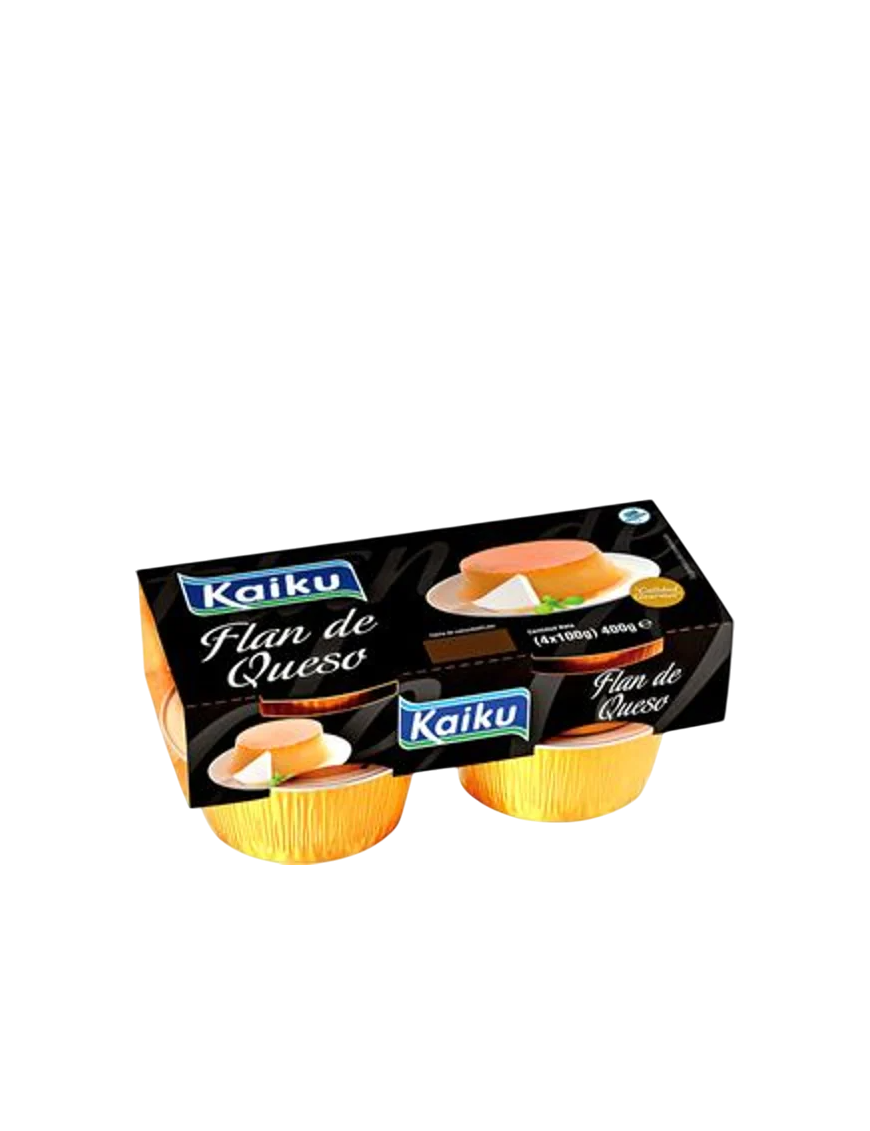 KAIKU FLAN DE QUESO PACK-4 UD