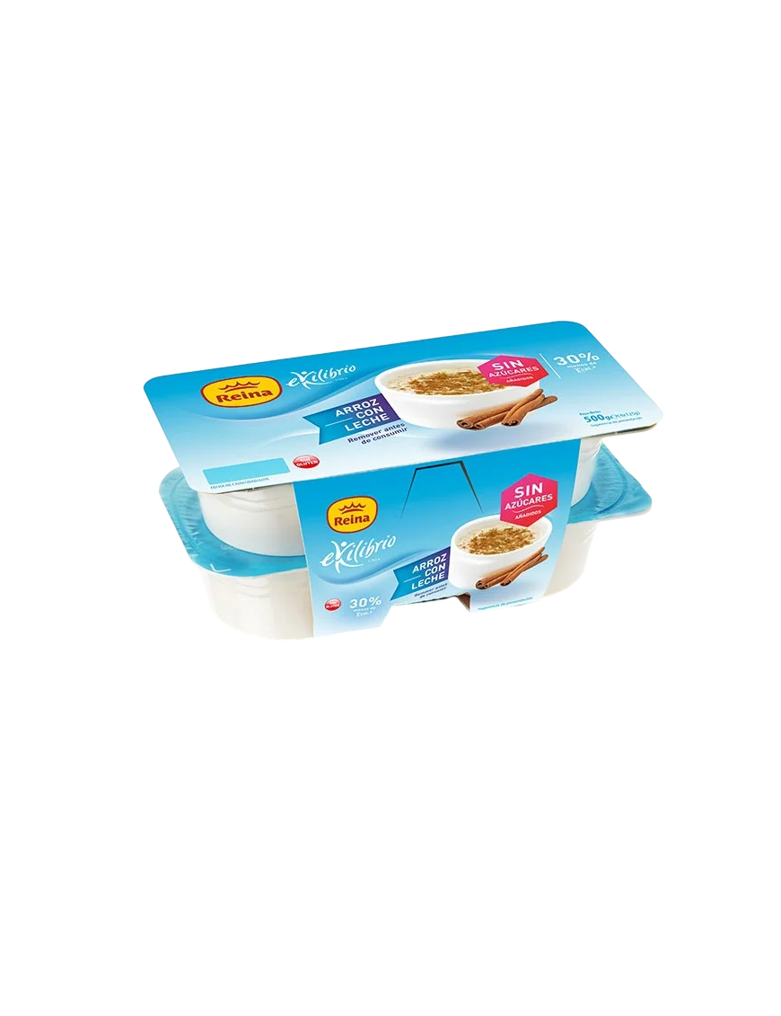 POSTRES REINA ARROZ C/LECHE S/AZUCAR PACK-4 UD