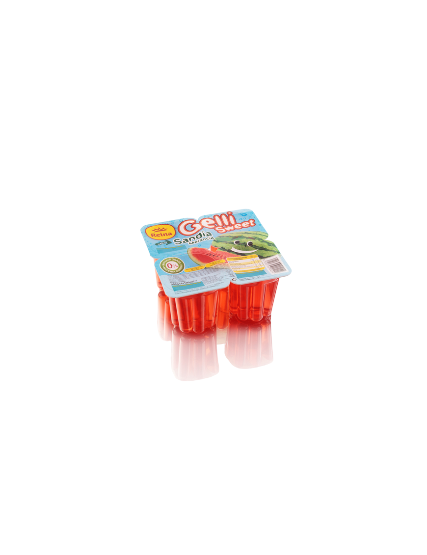 POSTRES REINA GELLI SWEET SANDIA PACK-4 UD