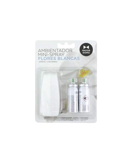 AMBIENTADOR AGRADO MINI-SPRAY APA+2 REC. FLORE BL.