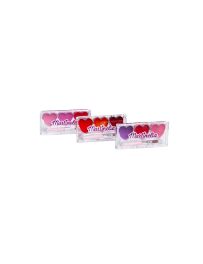 BALSAMO LABIAL MARTINELIA PALETA 3 COLORES UD