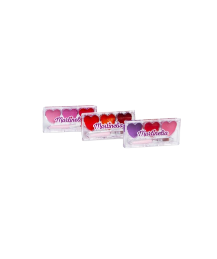 BALSAMO LABIAL MARTINELIA PALETA 3 COLORES UD