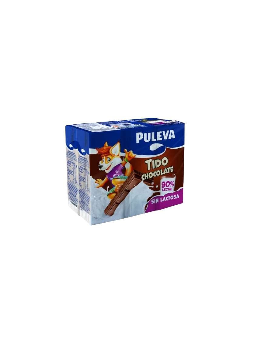 BATIDO CACAO PULEVA SIN LACTOSA P/6UDX200ML