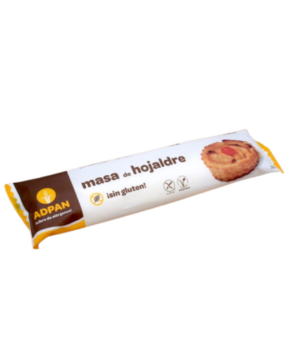 S/GLUTEN MASA HOJALDRE REFRIGERADA ADPAN P/250GR