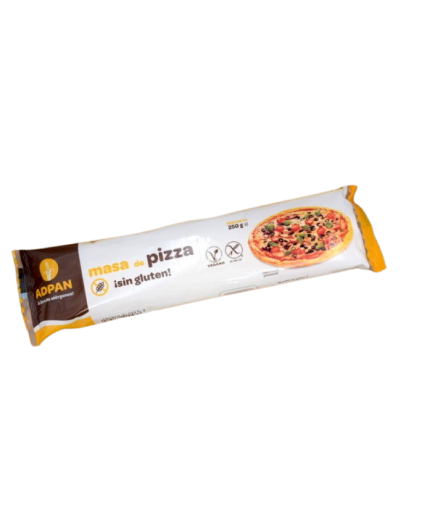 S/GLUTEN MASA PIZZA REFRIGERADA ADPAN P/250GR