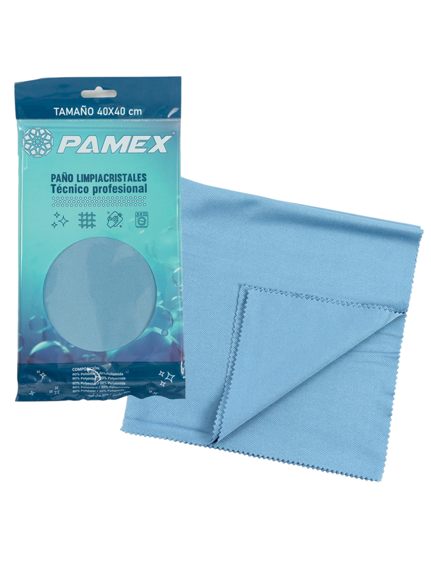 PAÑO MICROFIBRA PAMEX CRISTAL 40X40 UNIDAD