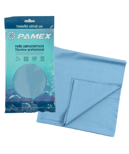 PAÑO MICROFIBRA PAMEX CRISTAL 40X40 UNIDAD