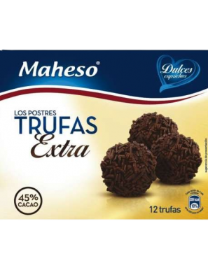 TRUFAS CONGELADAS EXTRA MAHESO ESTUCHE 12UD 175GR