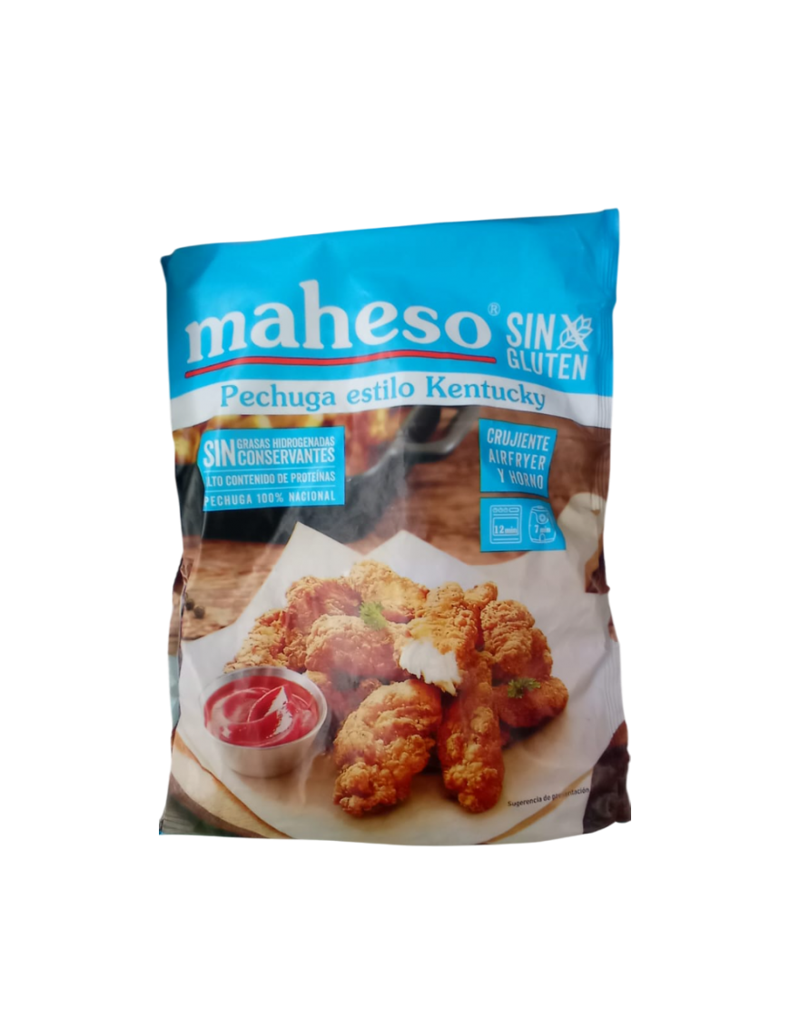 POLLO PECHUGA KENTUCKY  (SIN GLUTEN)  MAHESO 225GR