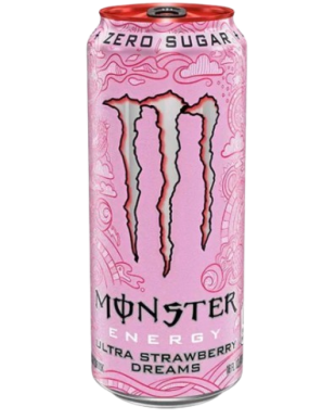 BEBIDA ENERG.MONSTER ULTRA STRAWBERRY L/500.ML.