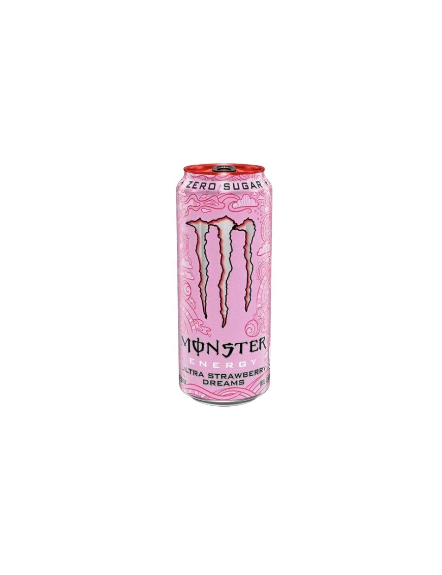 BEBIDA ENERG.MONSTER ULTRA STRAWBERRY L/500.ML.