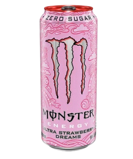 BEBIDA ENERG.MONSTER ULTRA STRAWBERRY L/500.ML.