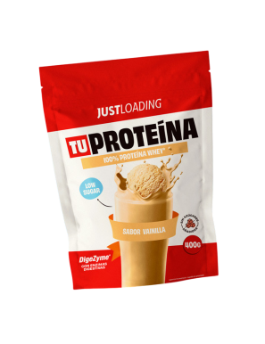 JUST LOAD PROTEINA POLVO VAINILLA P/400GR