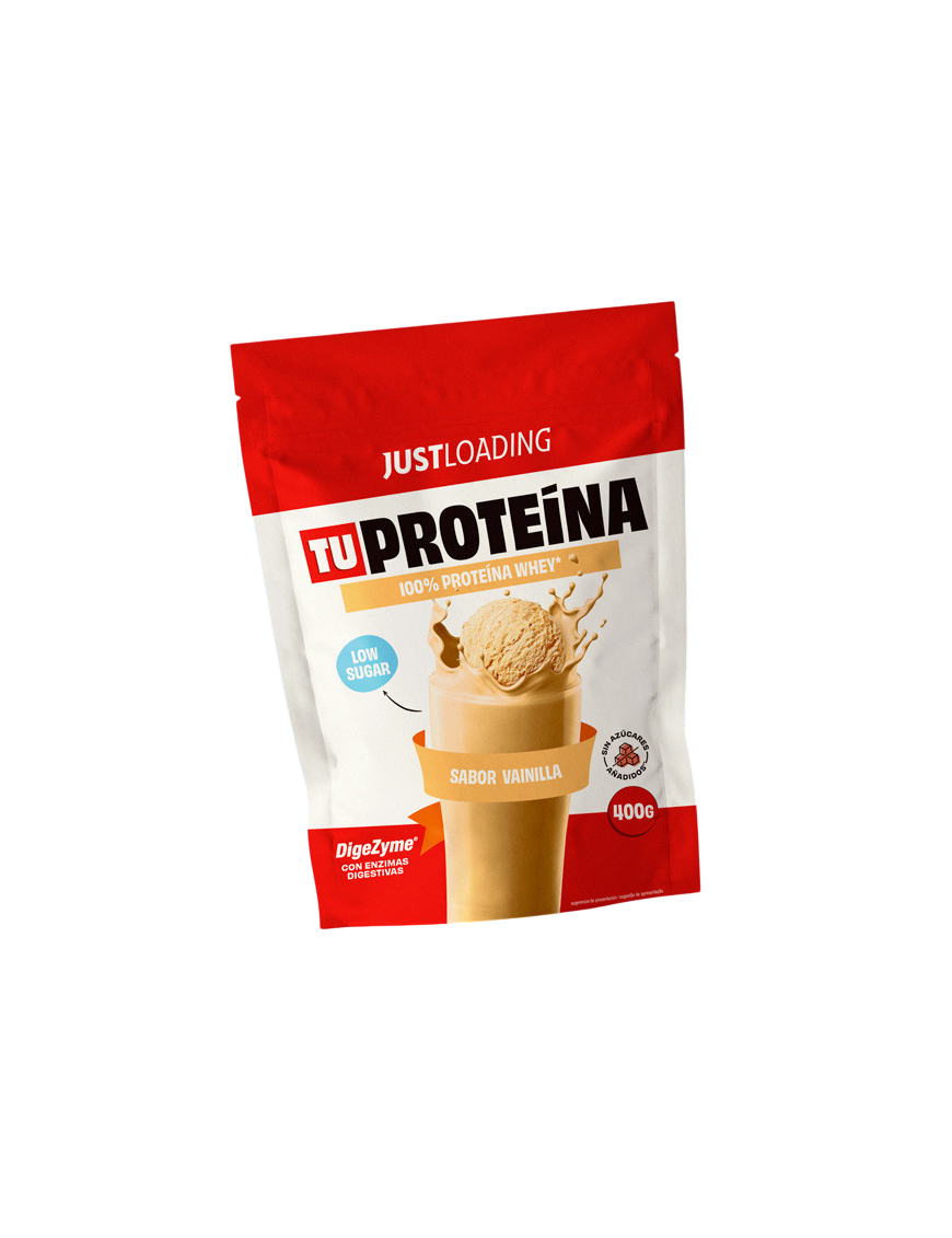 JUST LOAD PROTEINA POLVO VAINILLA P/400GR