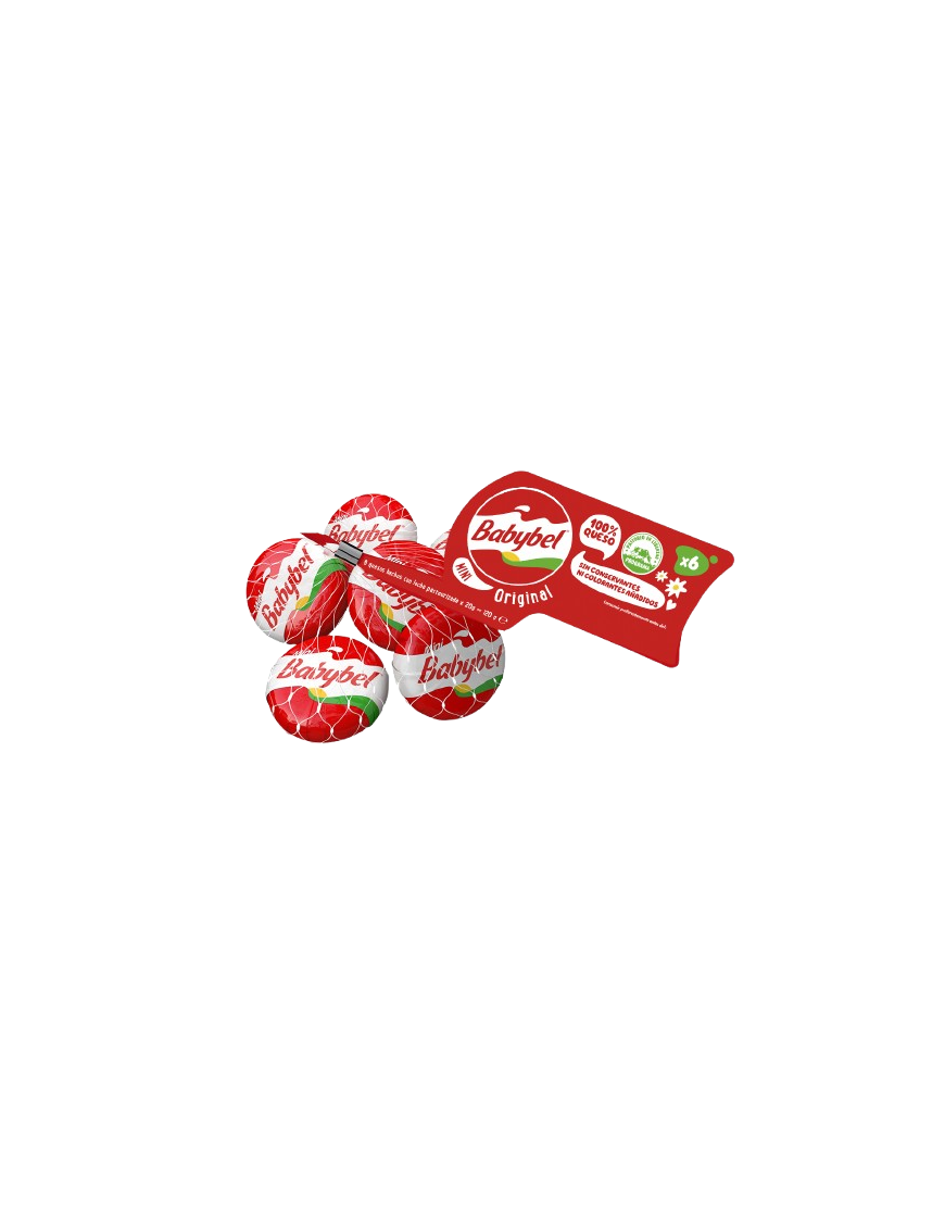 QUESO MINI BABYBEL MALLA 6 UNIDADES