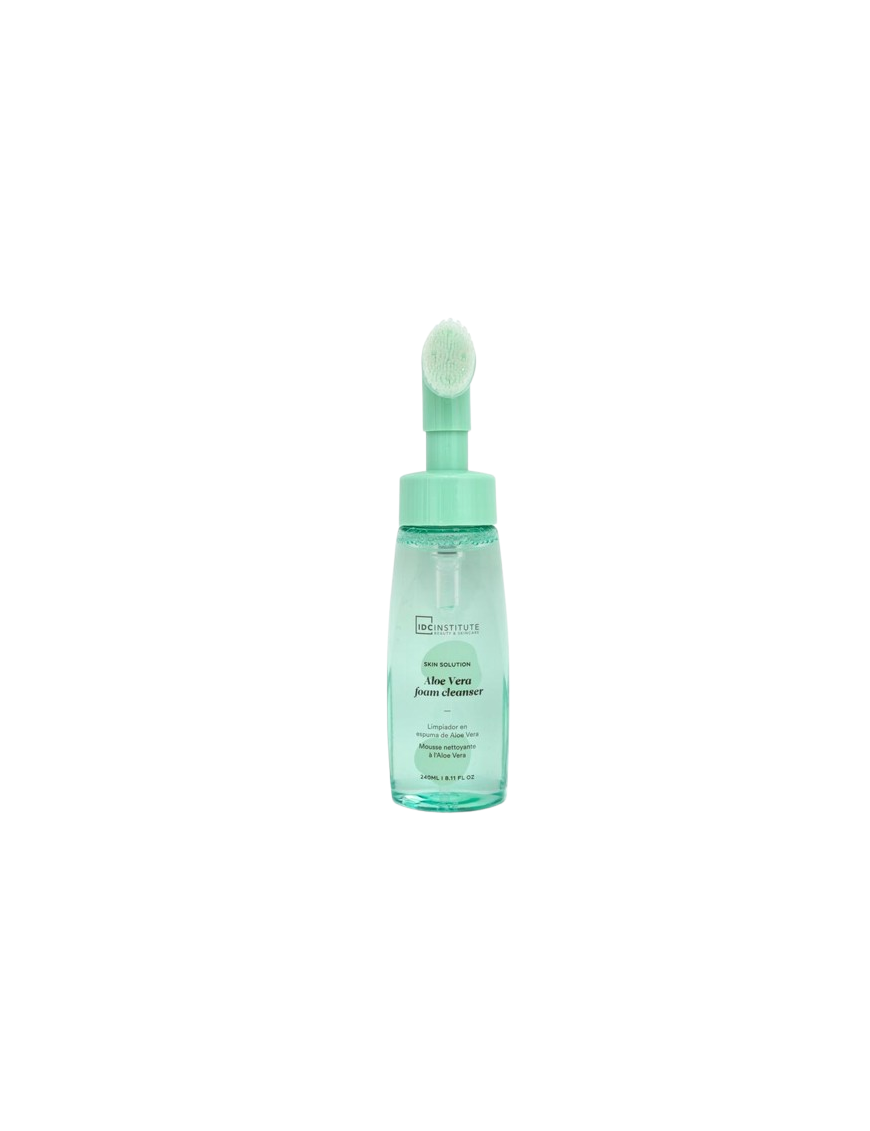 LIMPIADOR FACIAL C/EXFOCEPILLO IDC ALOEVERA 240ML