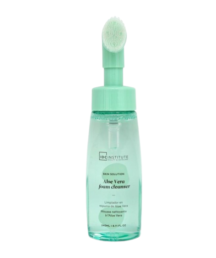 LIMPIADOR FACIAL C/EXFOCEPILLO IDC ALOEVERA 240ML