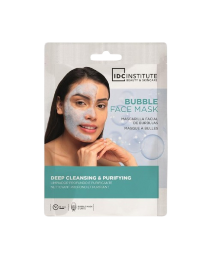 MASCARILLA FACIAL IDC DE BURBUJAS X UD