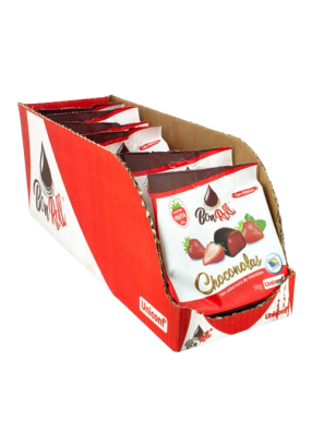 DULCESOL BON ROLL CHOCONOLAS FRESA B/72 GR 1€