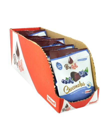 DULCESOL BON ROLL CHOCONOLAS ARANDANOS B/72 GR 1€