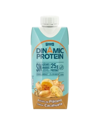 BATIDO PLATANO-CAHUETE DINAMIC PROTEINA B/330 ML