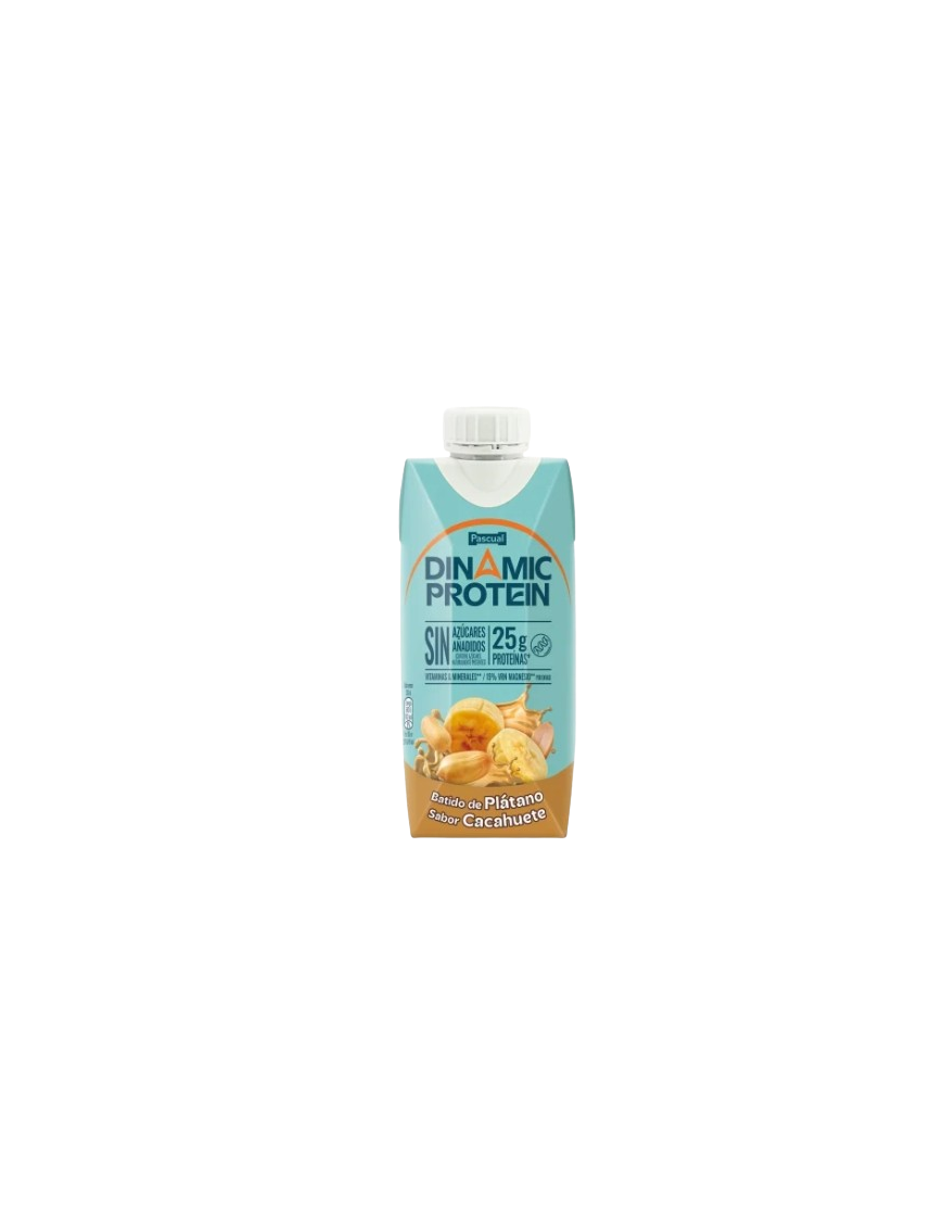 BATIDO PLATANO-CAHUETE DINAMIC PROTEINA B/330 ML