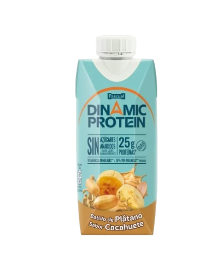 BATIDO PLATANO-CAHUETE DINAMIC PROTEINA B/330 ML