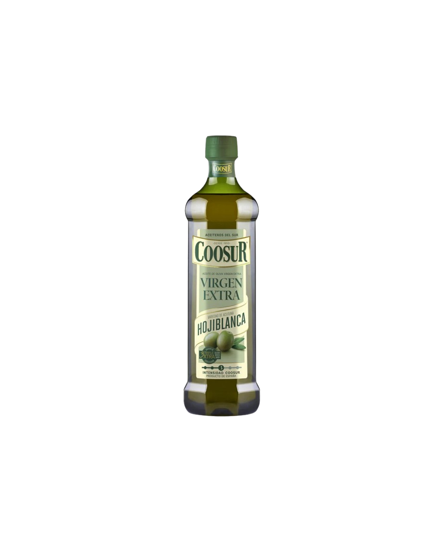 ACEITE OLIVA V/EXTRA COOSUR HOJIBLANCA  B/1 L