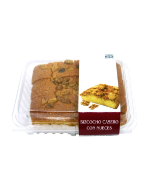 BIZCOCHO CASERO CON NUECES MUSFIS B/360GR