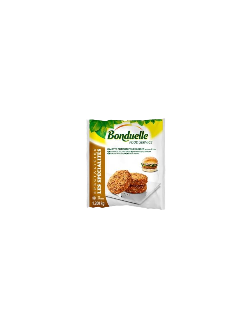 BONDUELLE BURGUER GALETTE POUR CONG. B/1,2 KILOS