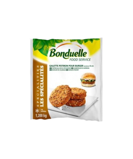 BONDUELLE BURGUER GALETTE POUR CONG. B/1,2 KILOS