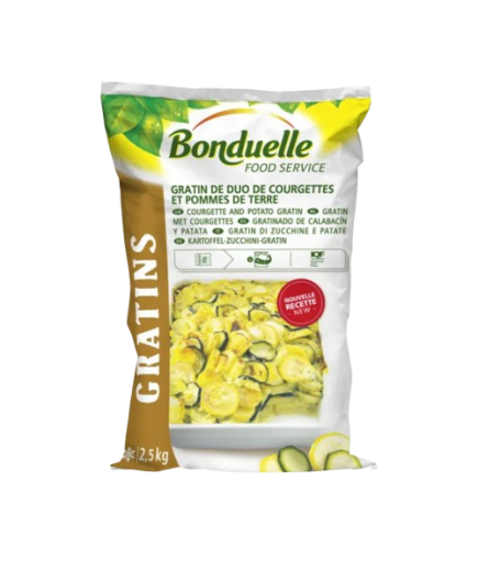 BONDUELLE GRATINADO CALABACIN-PATATA B/2.5 KG