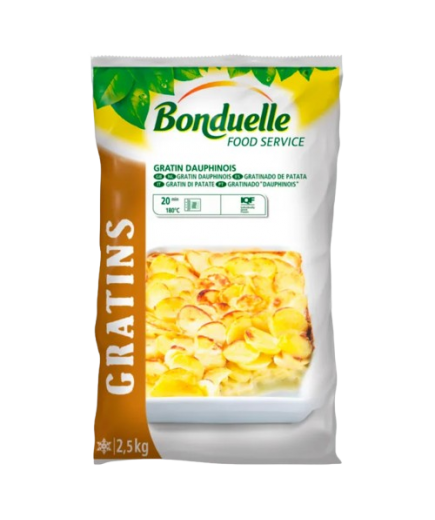 BONDUELLE GRATINADO DE PATATA CONG. B/2.5 KG