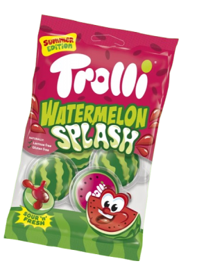 GOMINOLAS TROLLI WATERMELON SPLASH B/75GR