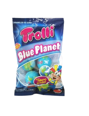 GOMINOLAS TROLLI BLUE PLANET B/75GR