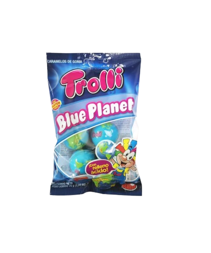 GOMINOLAS TROLLI BLUE PLANET B/75GR