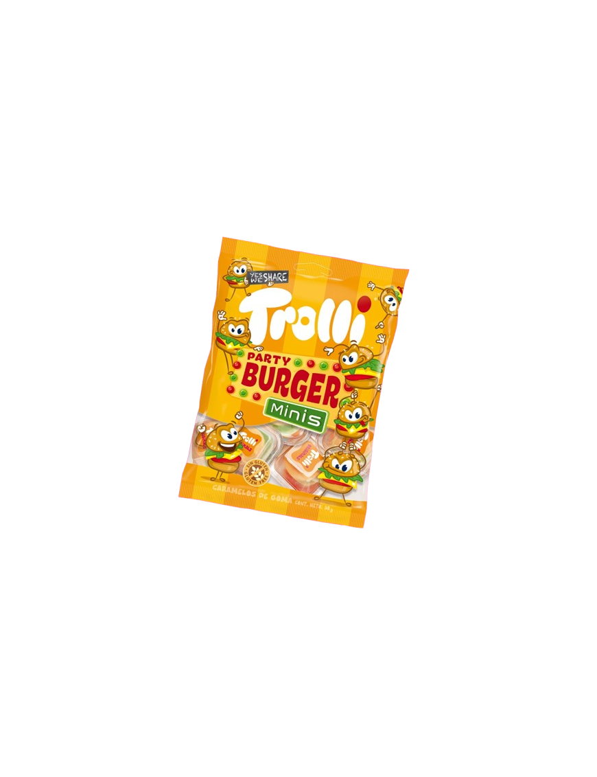 GOMINOLAS TROLLI BURGUER MINI B/50GR