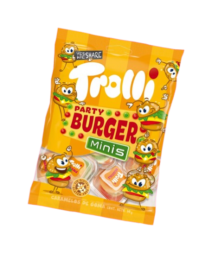 GOMINOLAS TROLLI BURGUER MINI B/50GR