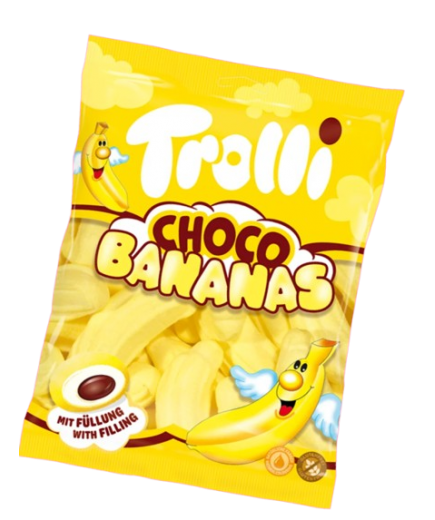 GOMINOLAS TROLLI CHOCOBANANA B/150GR