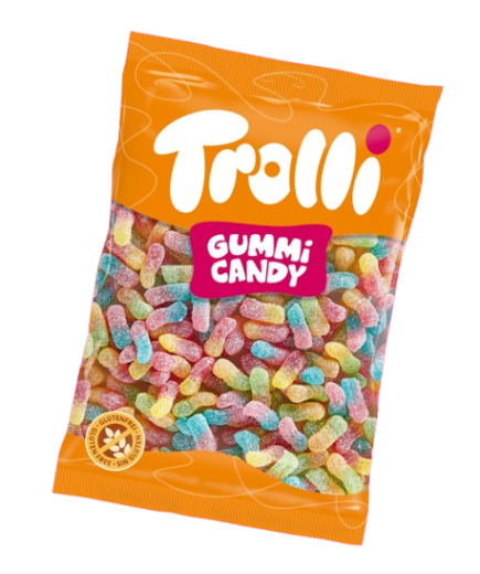 GOMINOLAS TROLLI MINI GLUMIES B/1KG