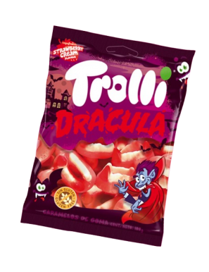 GOMINOLAS TROLLI DRACULA B/100GR